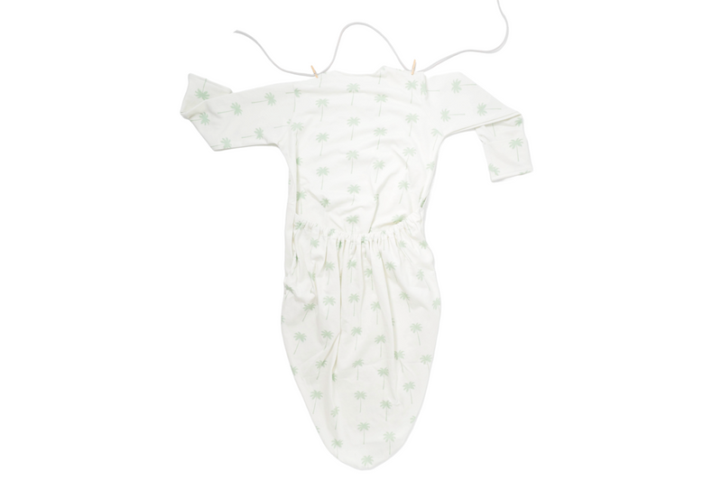 Palm Tree Swaddle Bag Back